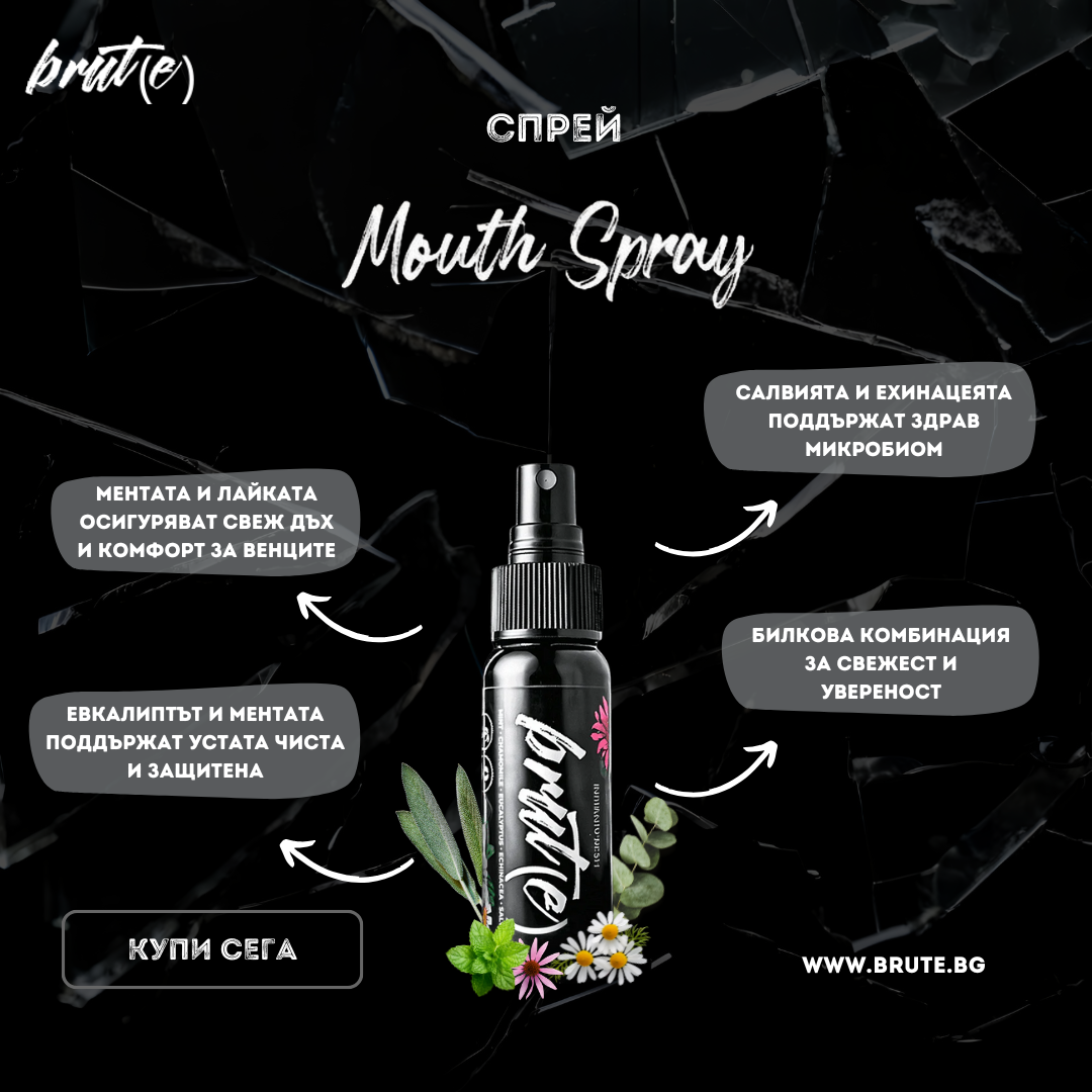 Органичен спрей за уста 96.7% Organic